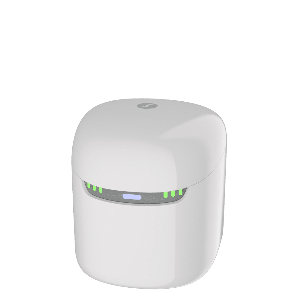 Signia_Pure_CnG_AX_Dry&Clean Charger_Closed_Lights On